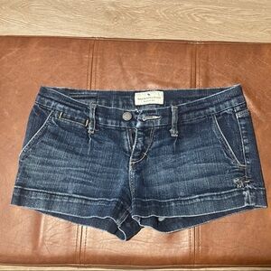 Blue Denim Shorts